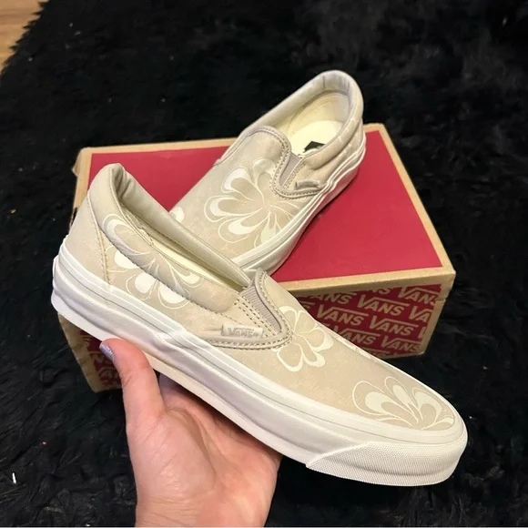 VANS MTE Slip-On Reissue 98 Floral Stain Vintage slip on shoes sneakers sz 8 new - Picture 7 of 7